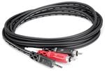Hosa Stereo Breakout 3.5mm TRS to Dual RCA Cables